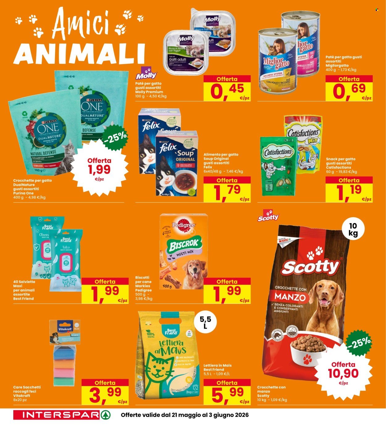 Volantino INTERSPAR - Sconti fino al 50% (2026-05-21 - 2026-06-03)