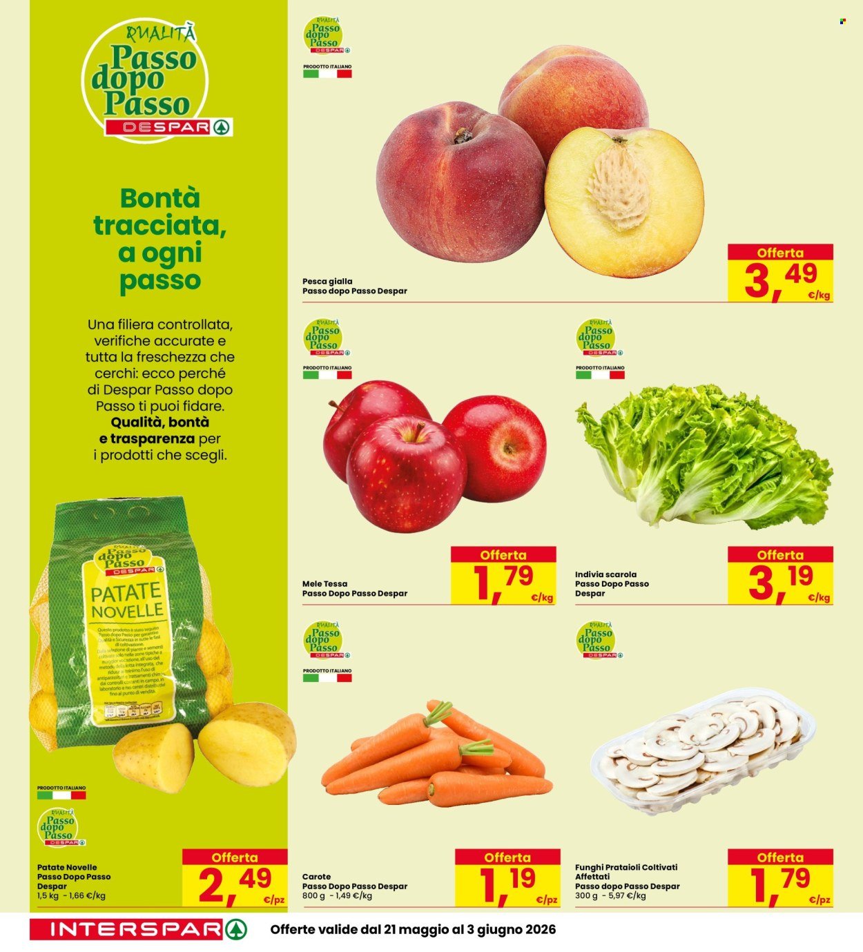 Volantino INTERSPAR - Sconti fino al 50% (2026-05-21 - 2026-06-03)