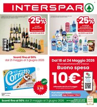 Volantino INTERSPAR - Sconti fino al 50% (2026-05-21 - 2026-06-03)