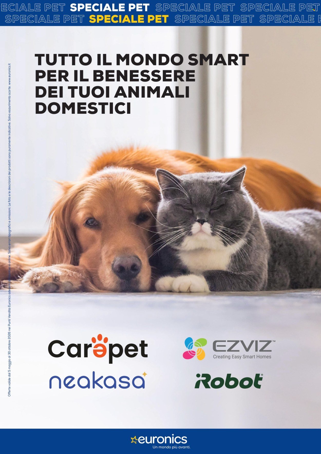 Volantino EURONICS - Speciale Pet (2026-05-05 - 2026-05-30)