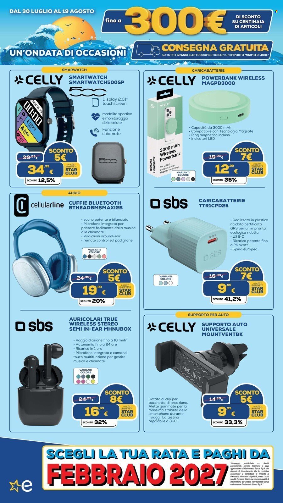 Volantino EURONICS - FINO A MENO 300 E CONSEGNA GRATUITA GRANDI ELETTRODOMESTICI