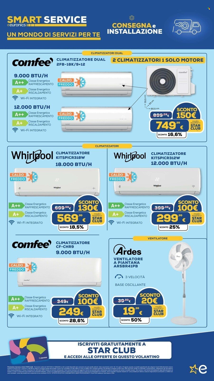 Volantino EURONICS - FINO A MENO 300 E CONSEGNA GRATUITA GRANDI ELETTRODOMESTICI