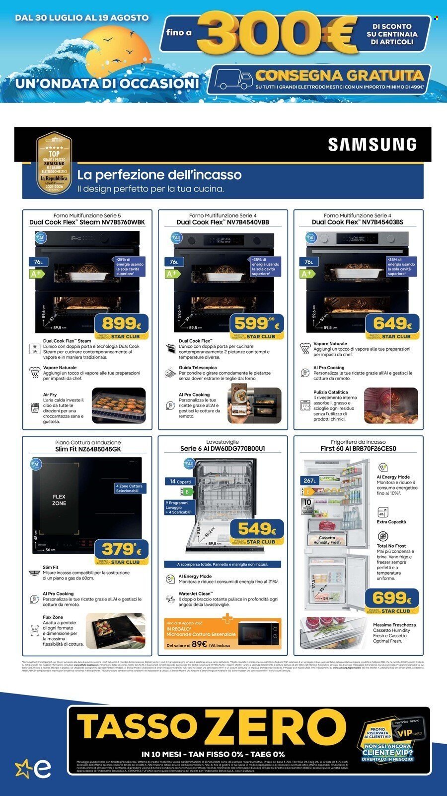 Volantino EURONICS - FINO A MENO 300 E CONSEGNA GRATUITA GRANDI ELETTRODOMESTICI