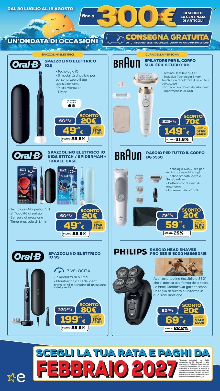 Volantino EURONICS - FINO A MENO 300 E CONSEGNA GRATUITA GRANDI ELETTRODOMESTICI
