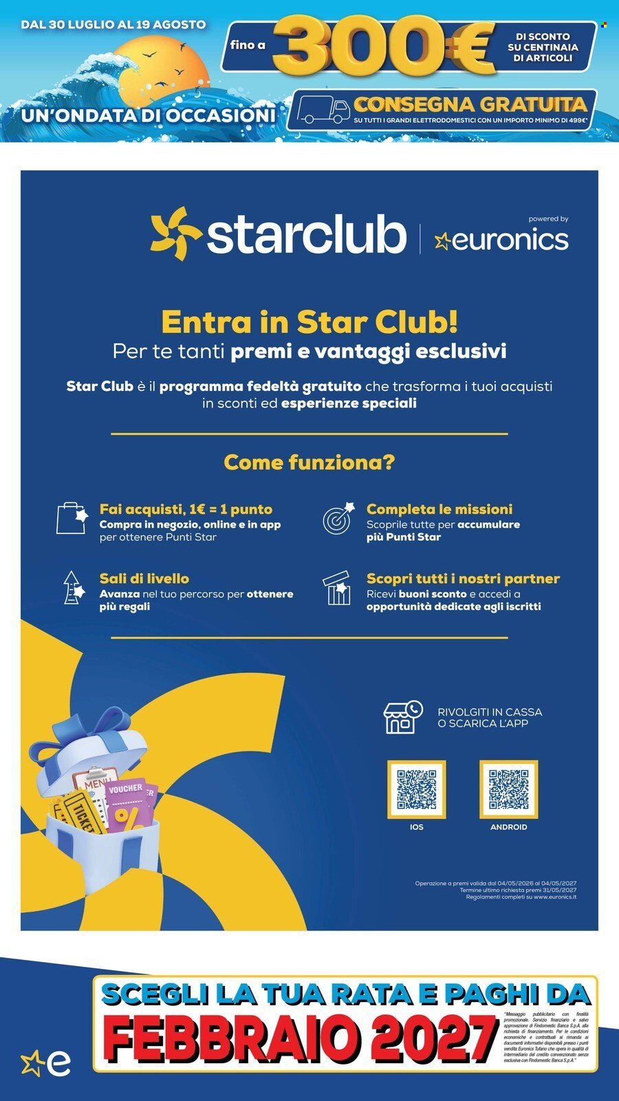 Volantino EURONICS - FINO A MENO 300 E CONSEGNA GRATUITA GRANDI ELETTRODOMESTICI