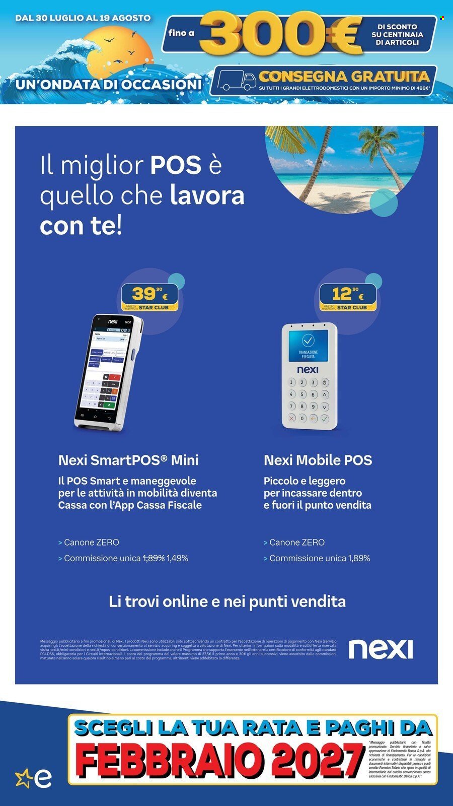 Volantino EURONICS - FINO A MENO 300 E CONSEGNA GRATUITA GRANDI ELETTRODOMESTICI