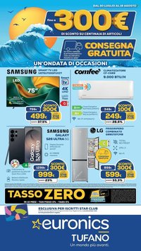 Volantino EURONICS - FINO A MENO 300 E CONSEGNA GRATUITA GRANDI ELETTRODOMESTICI