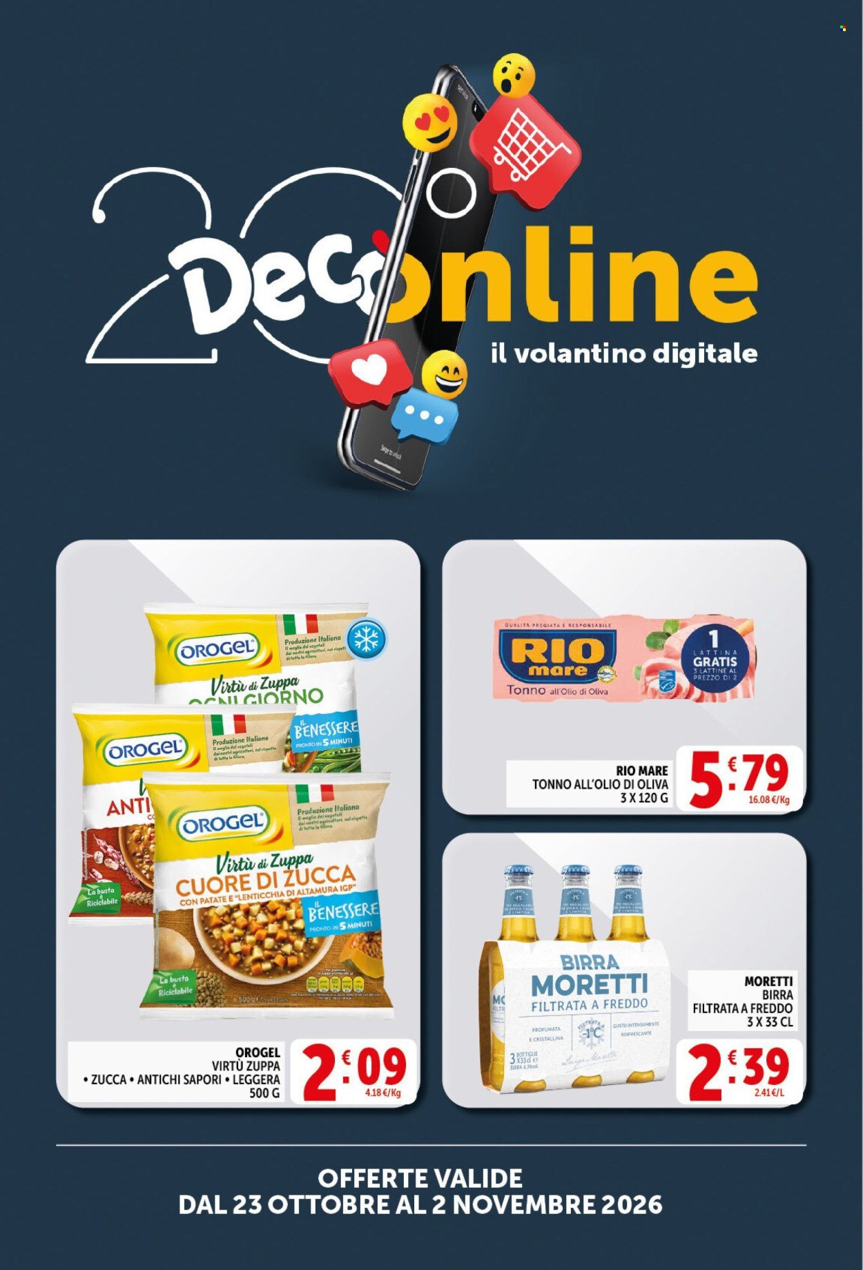 Volantino DECO - Da venerdì 23 ottobre 2026