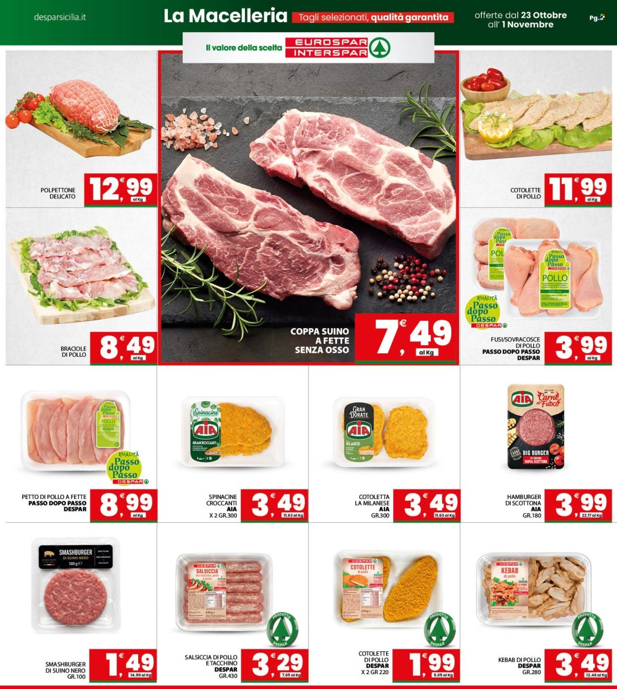 Volantino EUROSPAR - Da venerdì 23 ottobre 2026