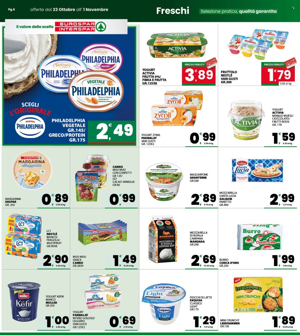 Volantino EUROSPAR - Da venerdì 23 ottobre 2026