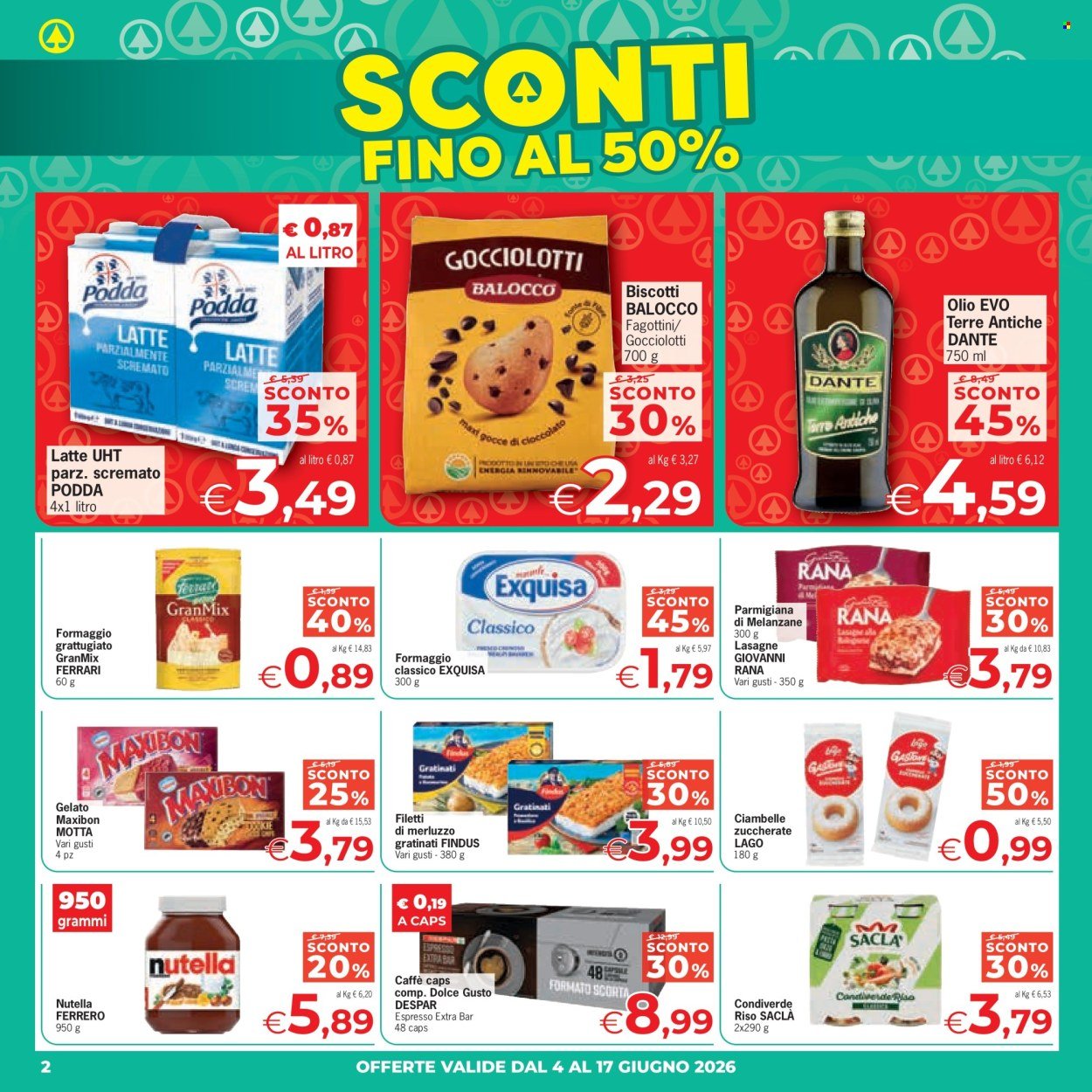 Volantino DESPAR - Sconti fino al 50%