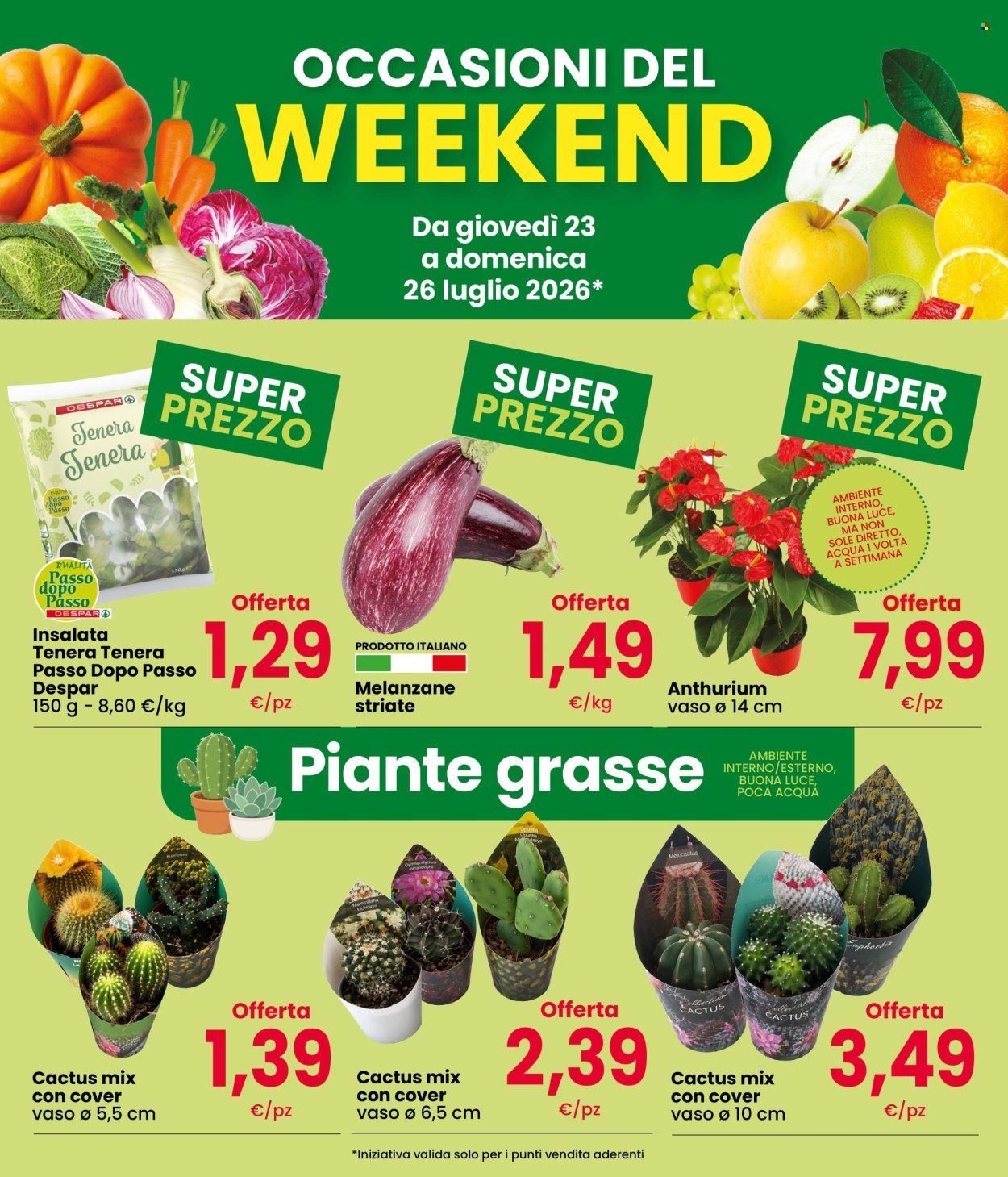 Volantino EUROSPAR - Fresche Occasioni