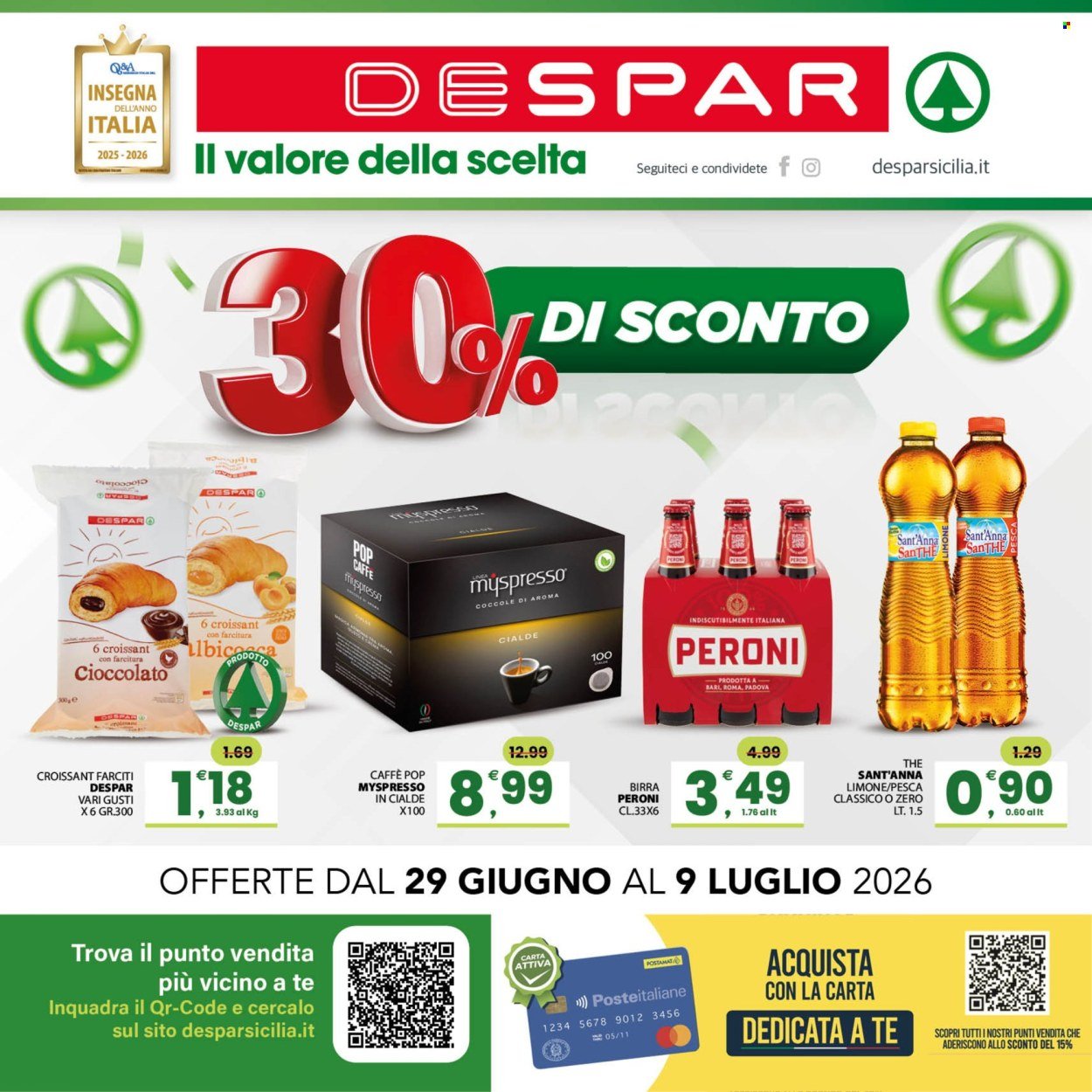 Volantino DESPAR - Da lunedì 29 giugno 2026