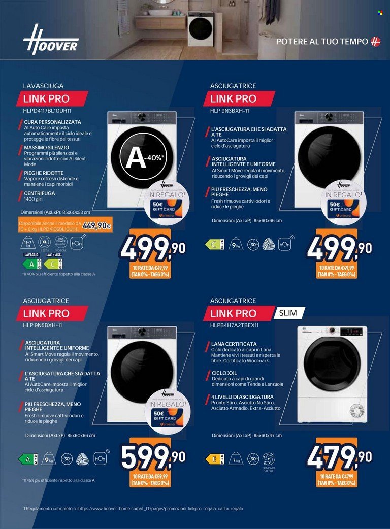 Volantino UNIEURO - Speciale Asciugatura
