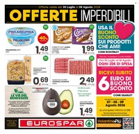 Volantino EUROSPAR - Da giovedì 30 luglio 2026