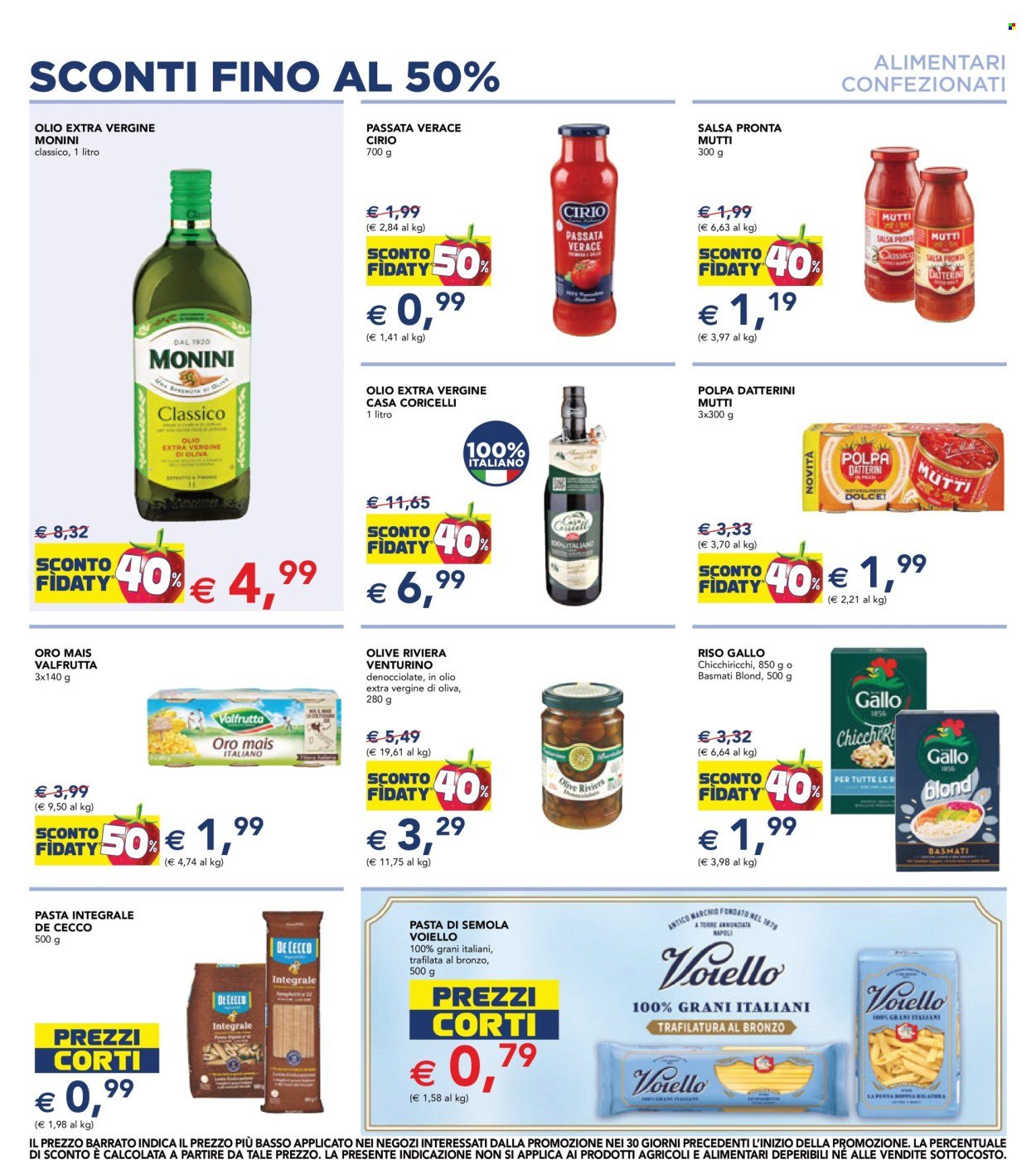 Volantino ESSELUNGA - Sconti fino al 50%