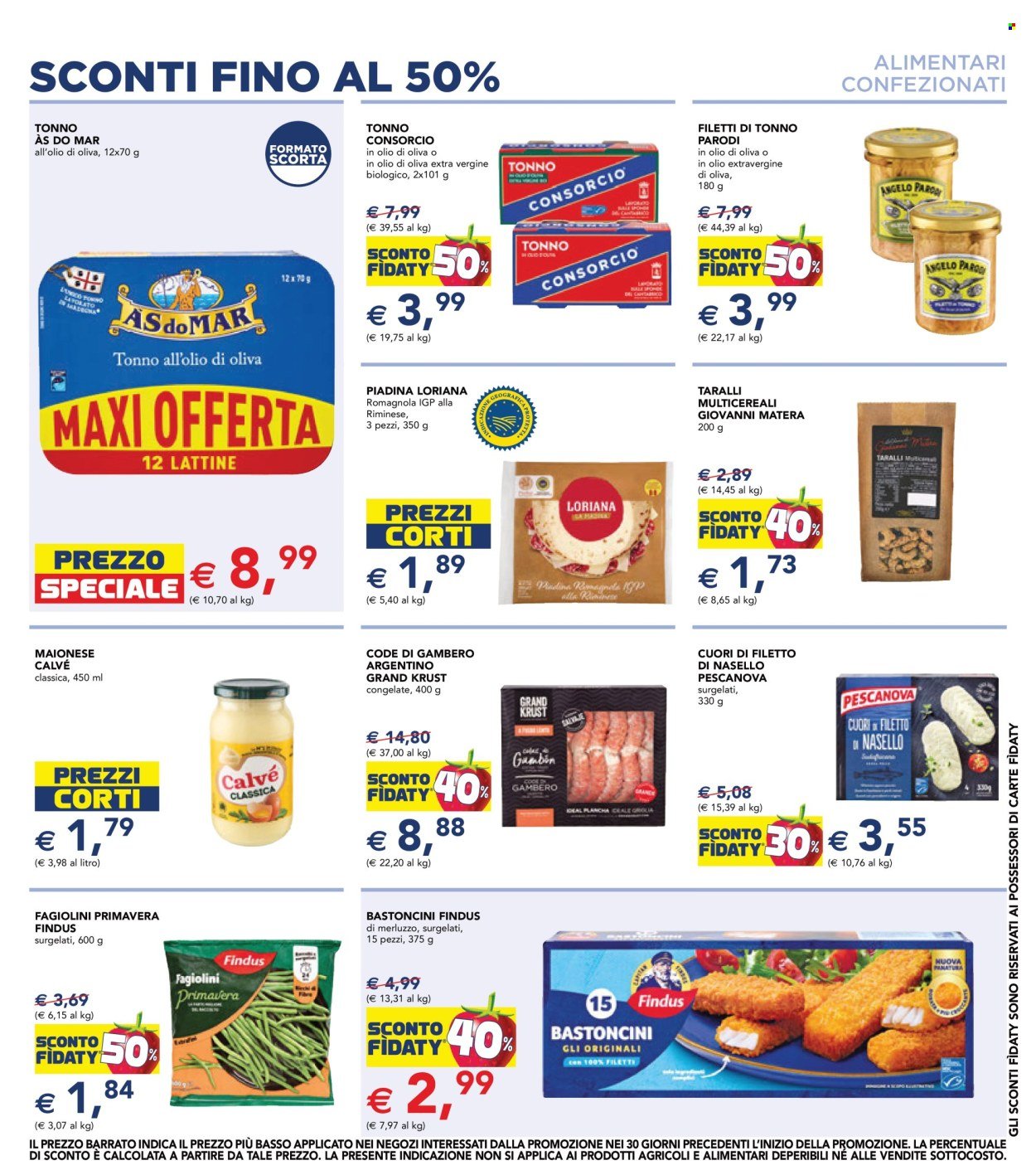 Volantino ESSELUNGA - Sconti fino al 50%