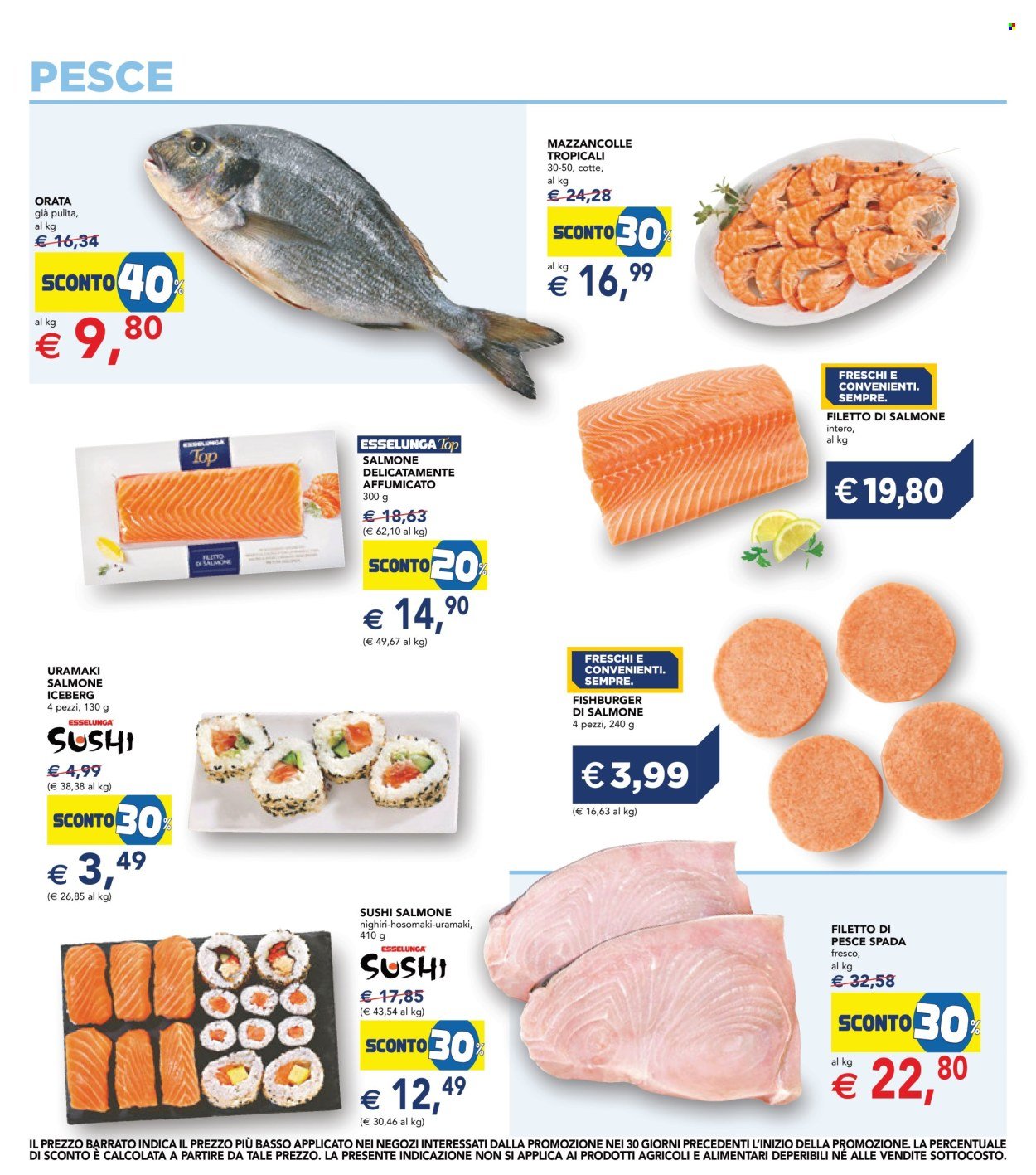 Volantino ESSELUNGA - Sconti fino al 50%