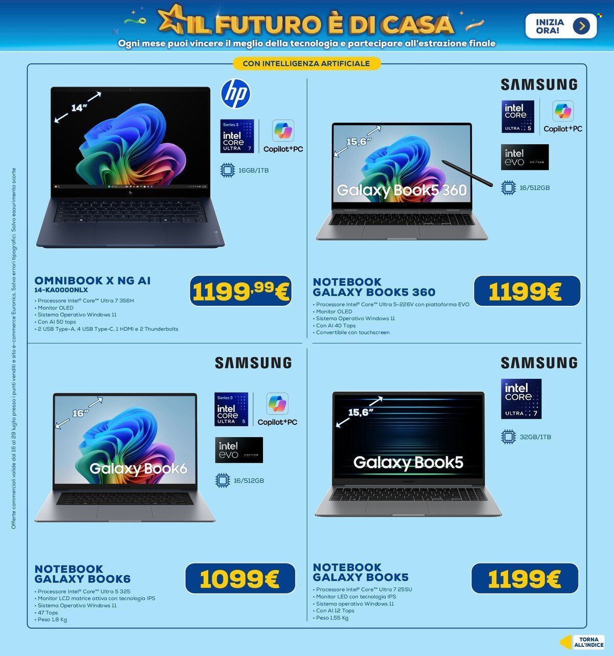 Volantino EURONICS - Da giovedì 16 2026