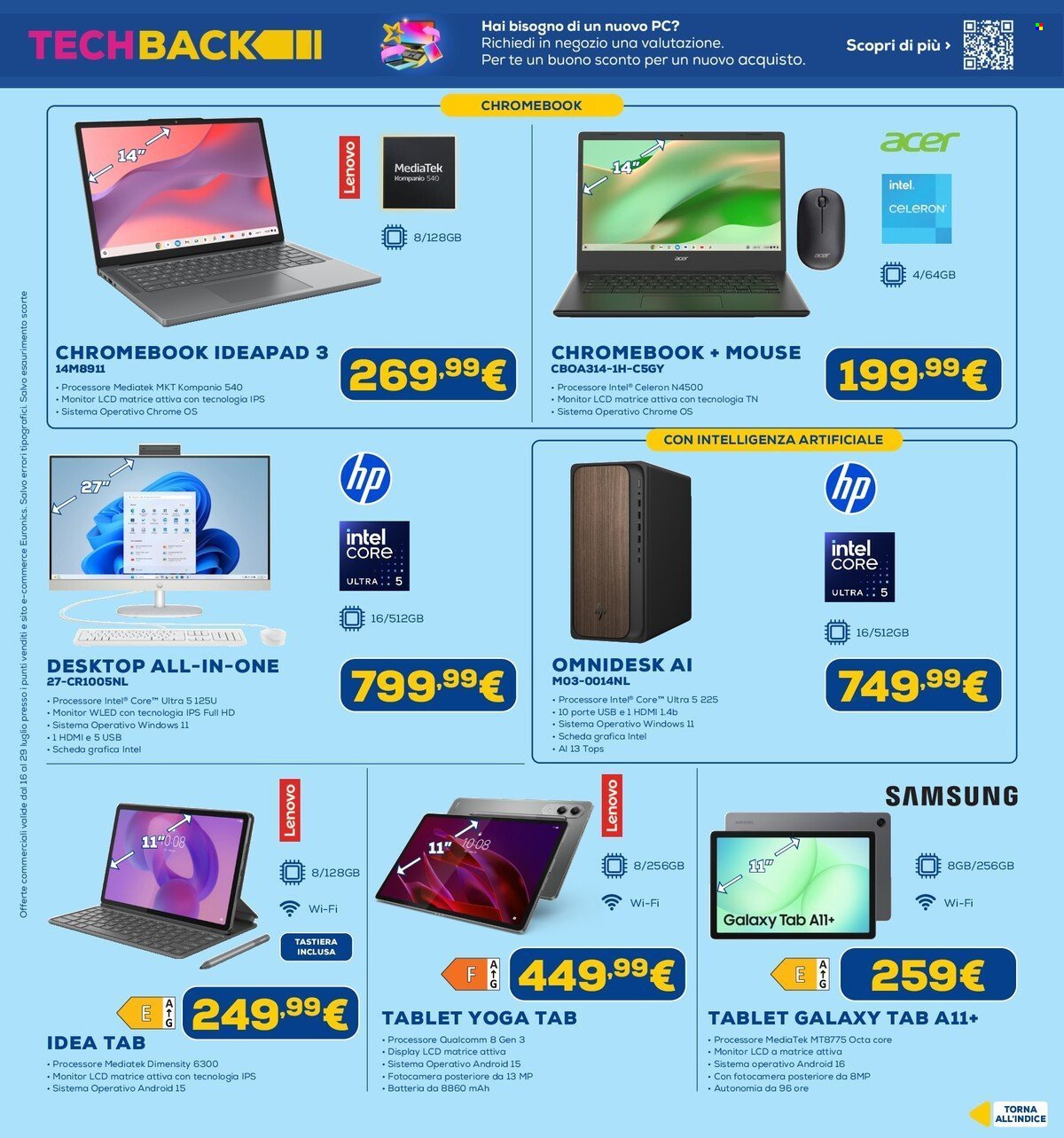 Volantino EURONICS - Da giovedì 16 2026
