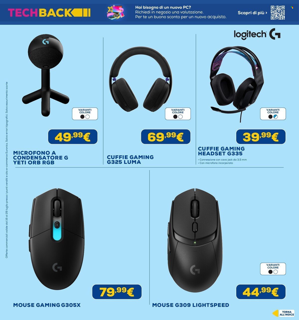 Volantino EURONICS - Da giovedì 16 2026
