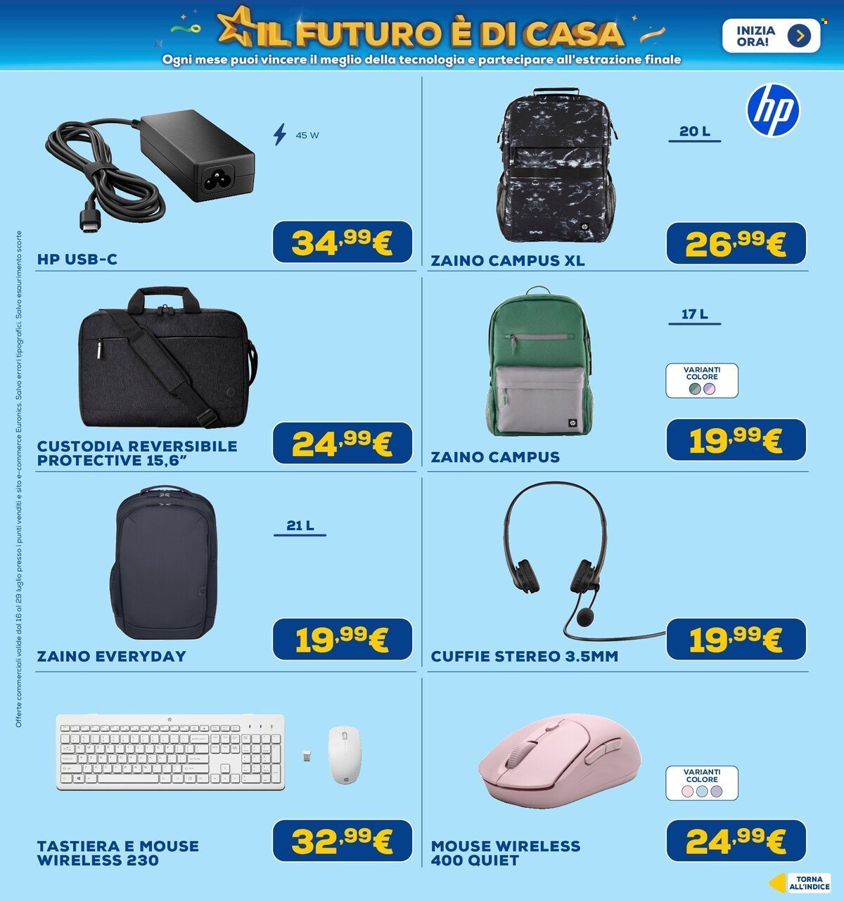 Volantino EURONICS - Da giovedì 16 2026