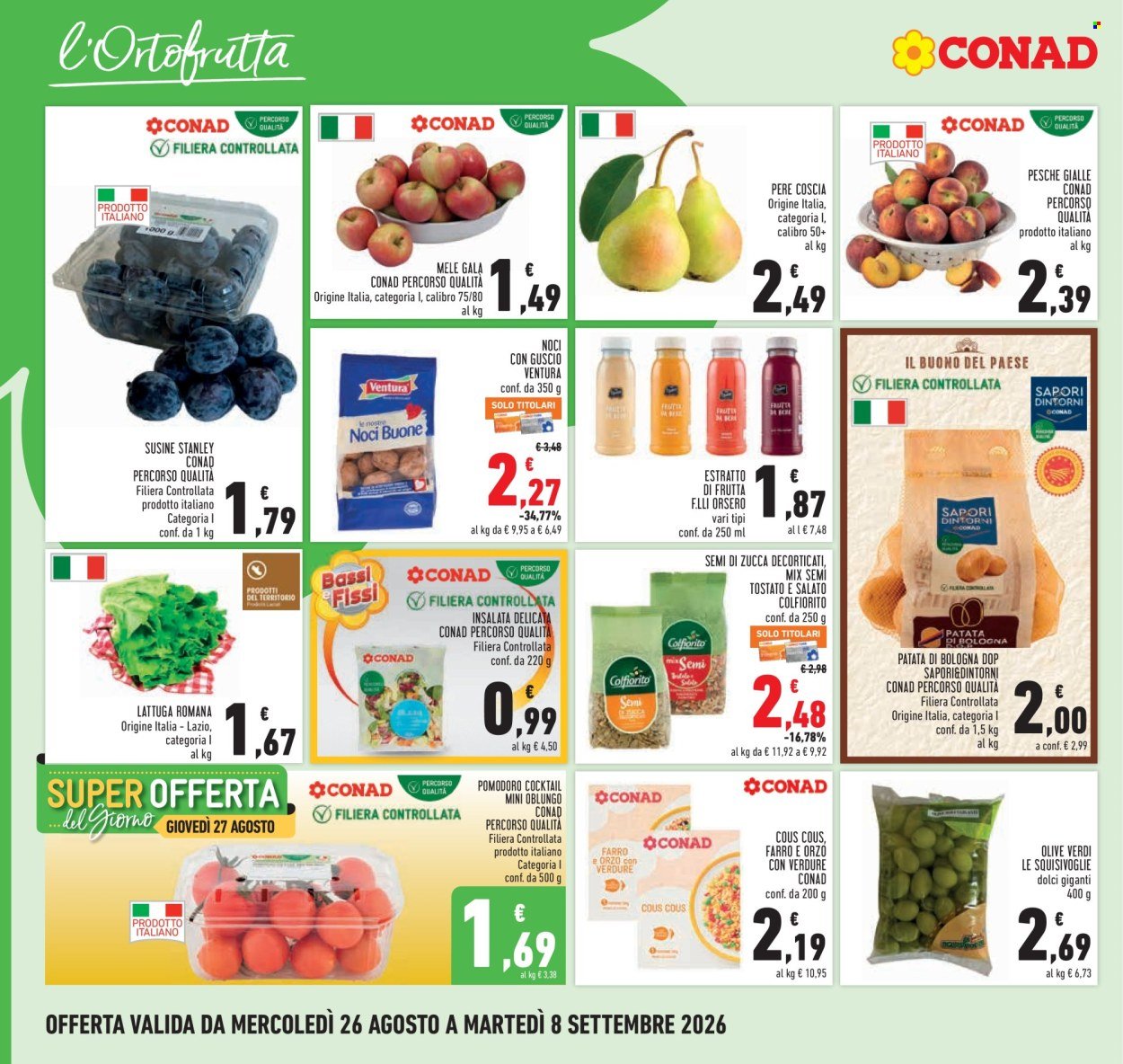 Volantino CONAD - TAGLIO NETTO