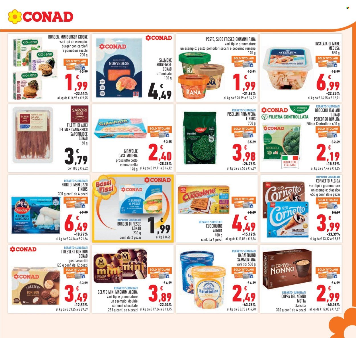Volantino CONAD - TAGLIO NETTO