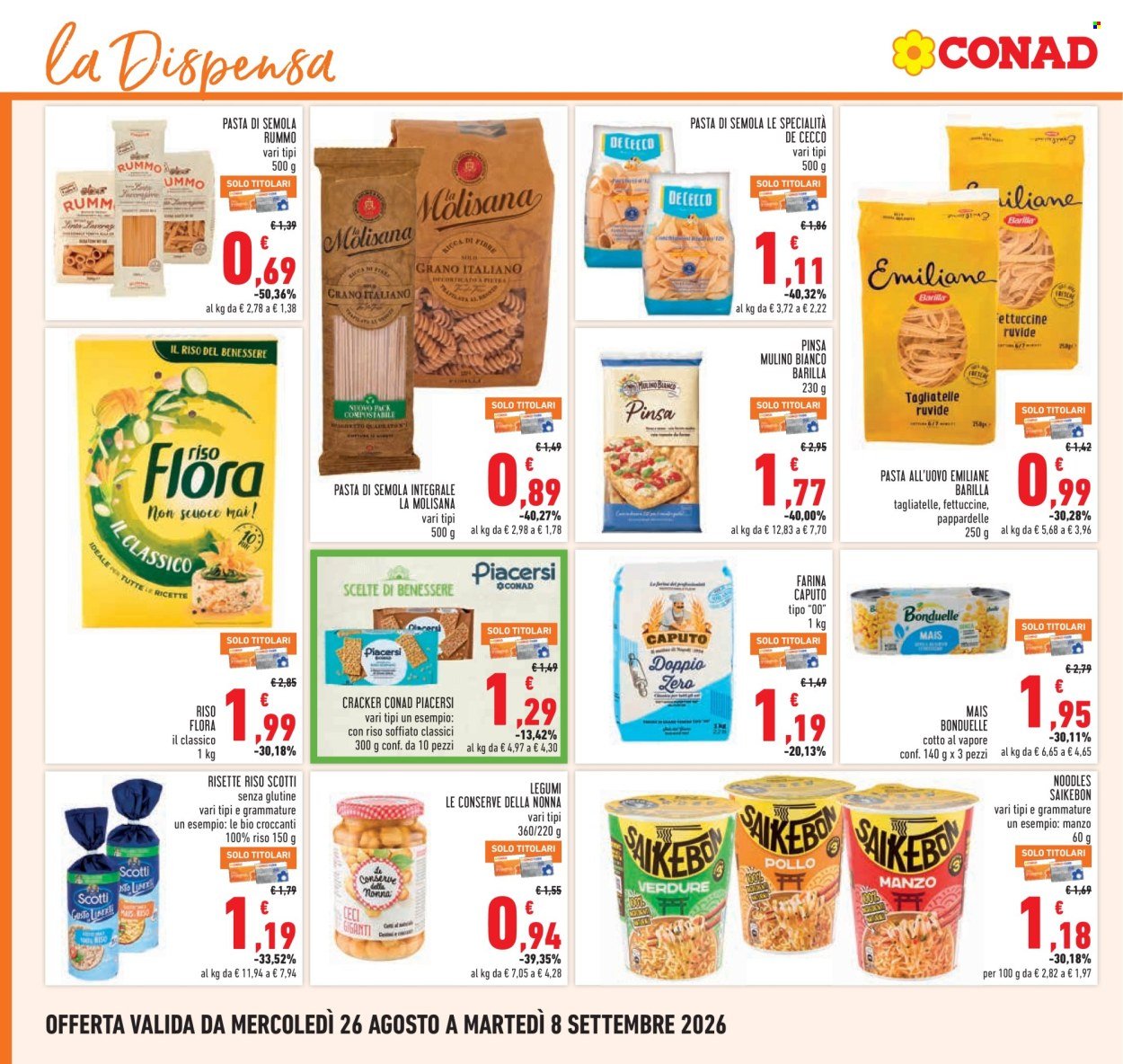 Volantino CONAD - TAGLIO NETTO