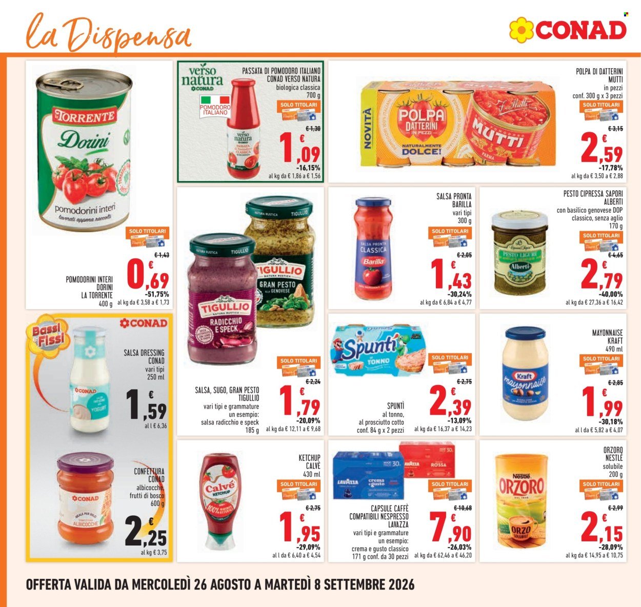 Volantino CONAD - TAGLIO NETTO