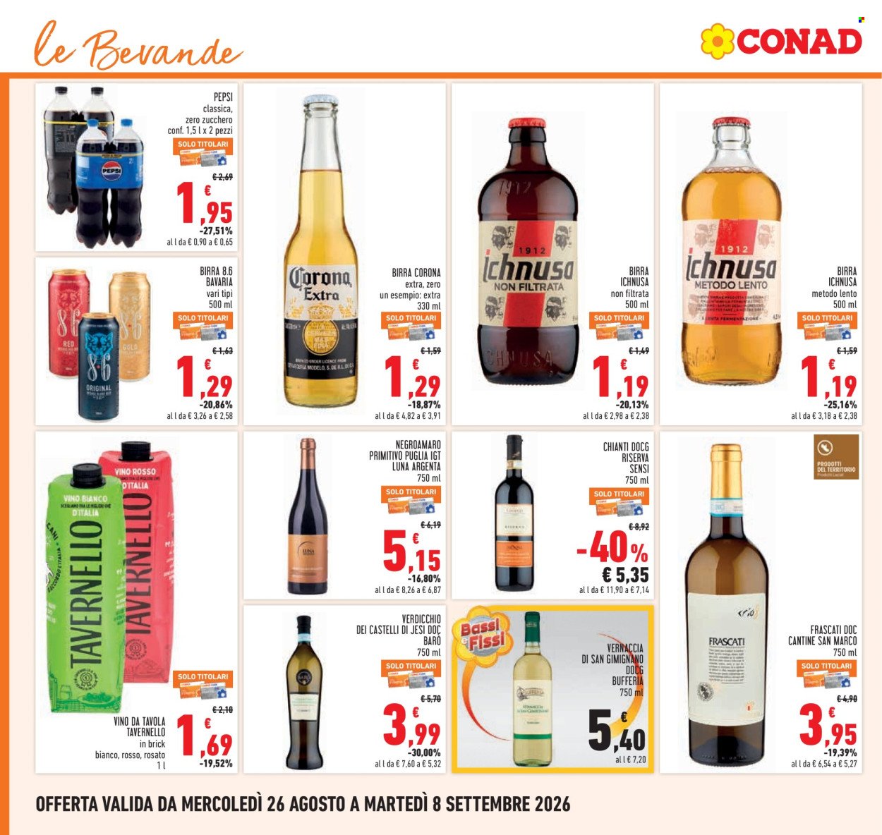 Volantino CONAD - TAGLIO NETTO