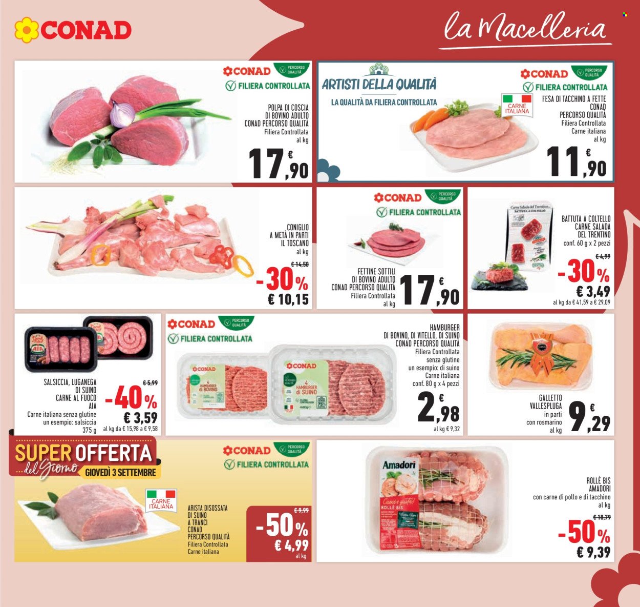 Volantino CONAD - TAGLIO NETTO