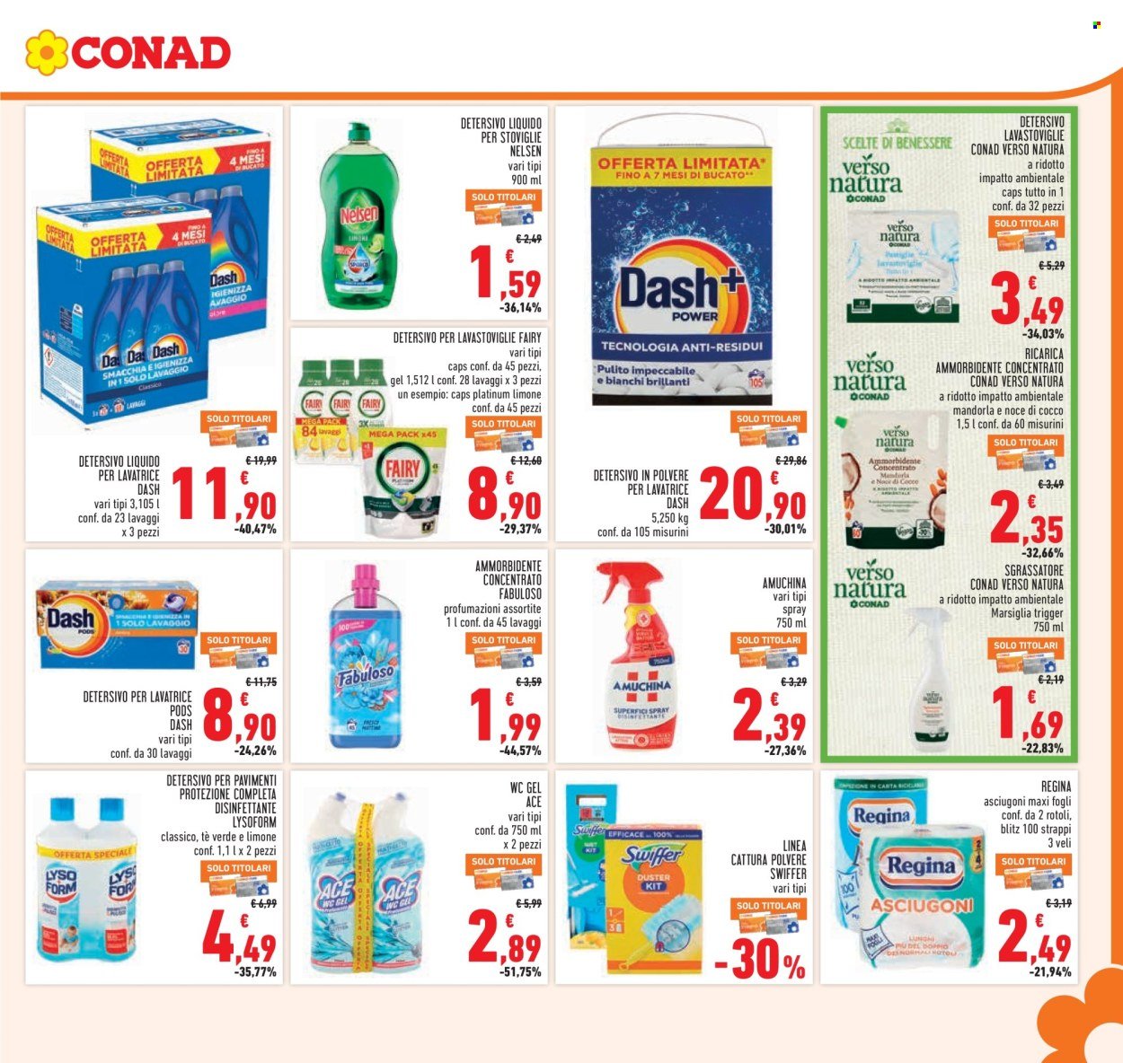 Volantino CONAD - TAGLIO NETTO