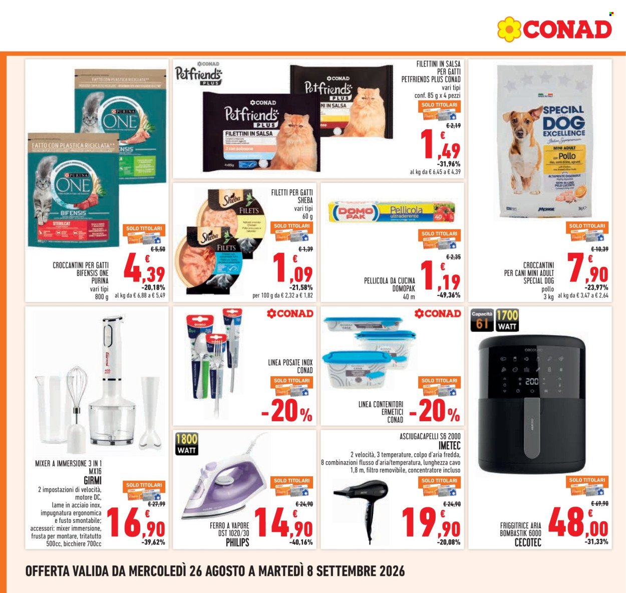 Volantino CONAD - TAGLIO NETTO