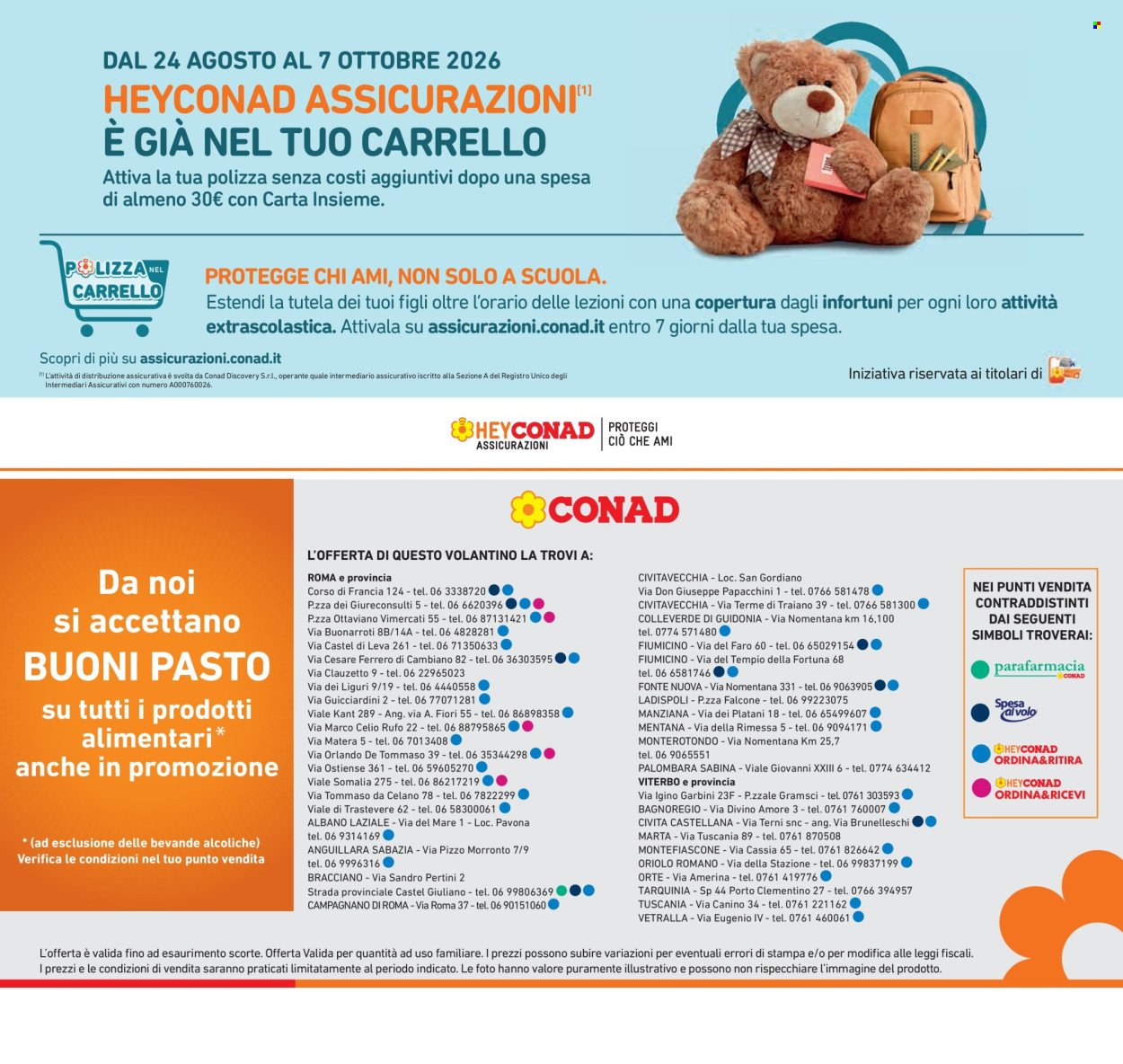 Volantino CONAD - TAGLIO NETTO