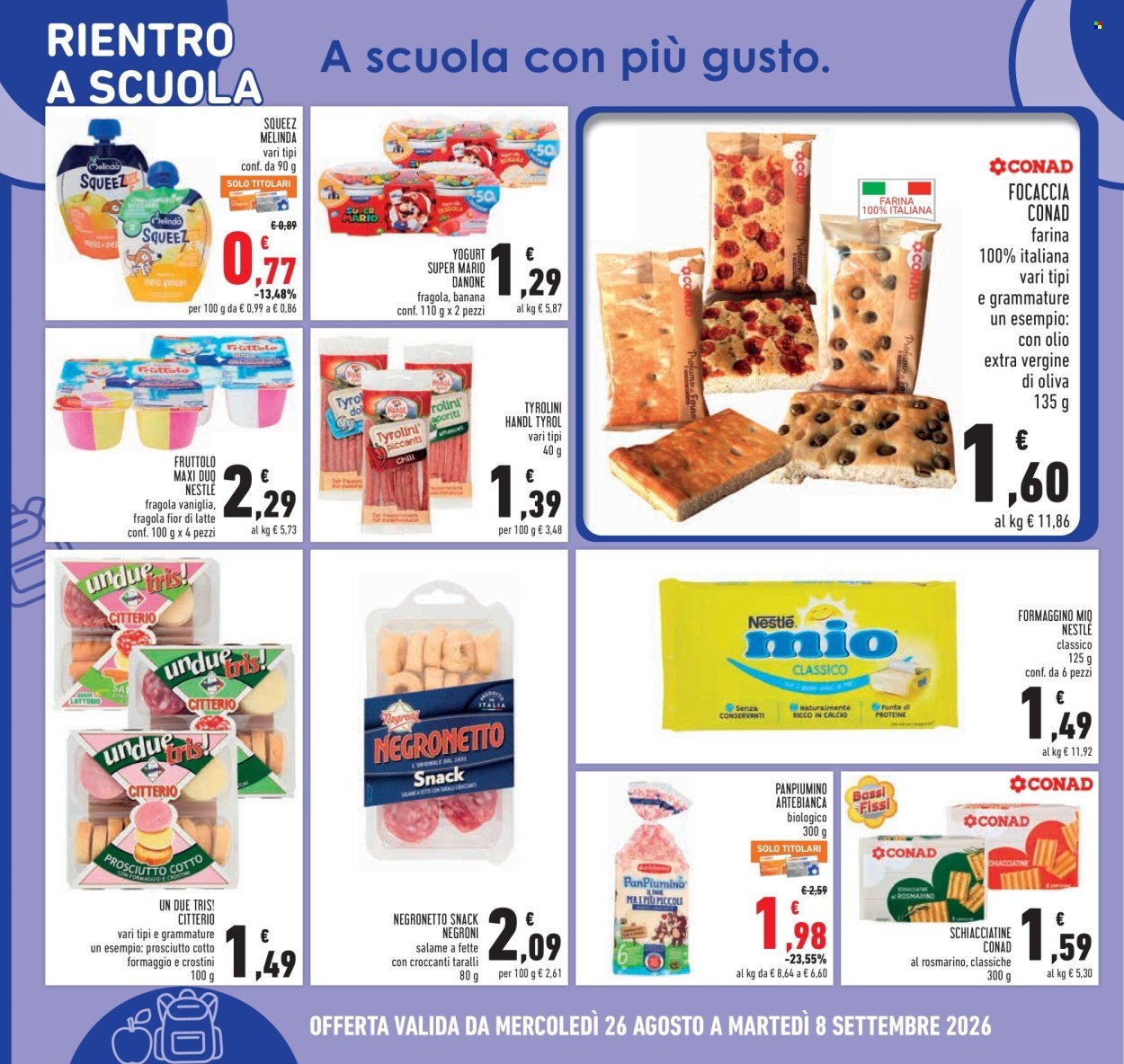 Volantino CONAD - TAGLIO NETTO