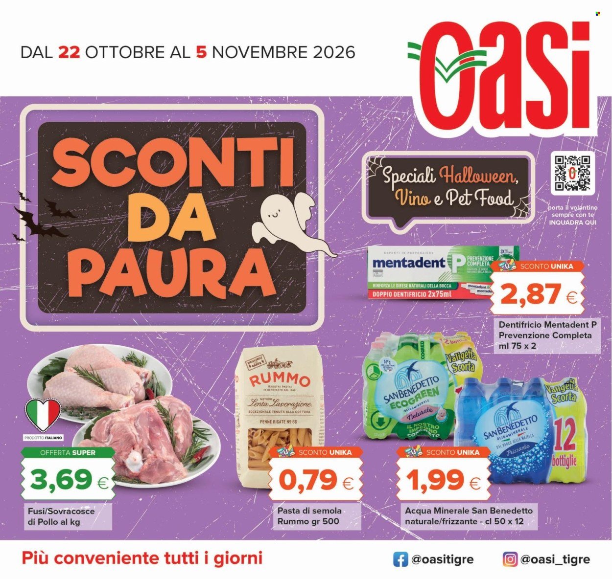 Volantino OASI - Da giovedì 22 ottobre 2026
