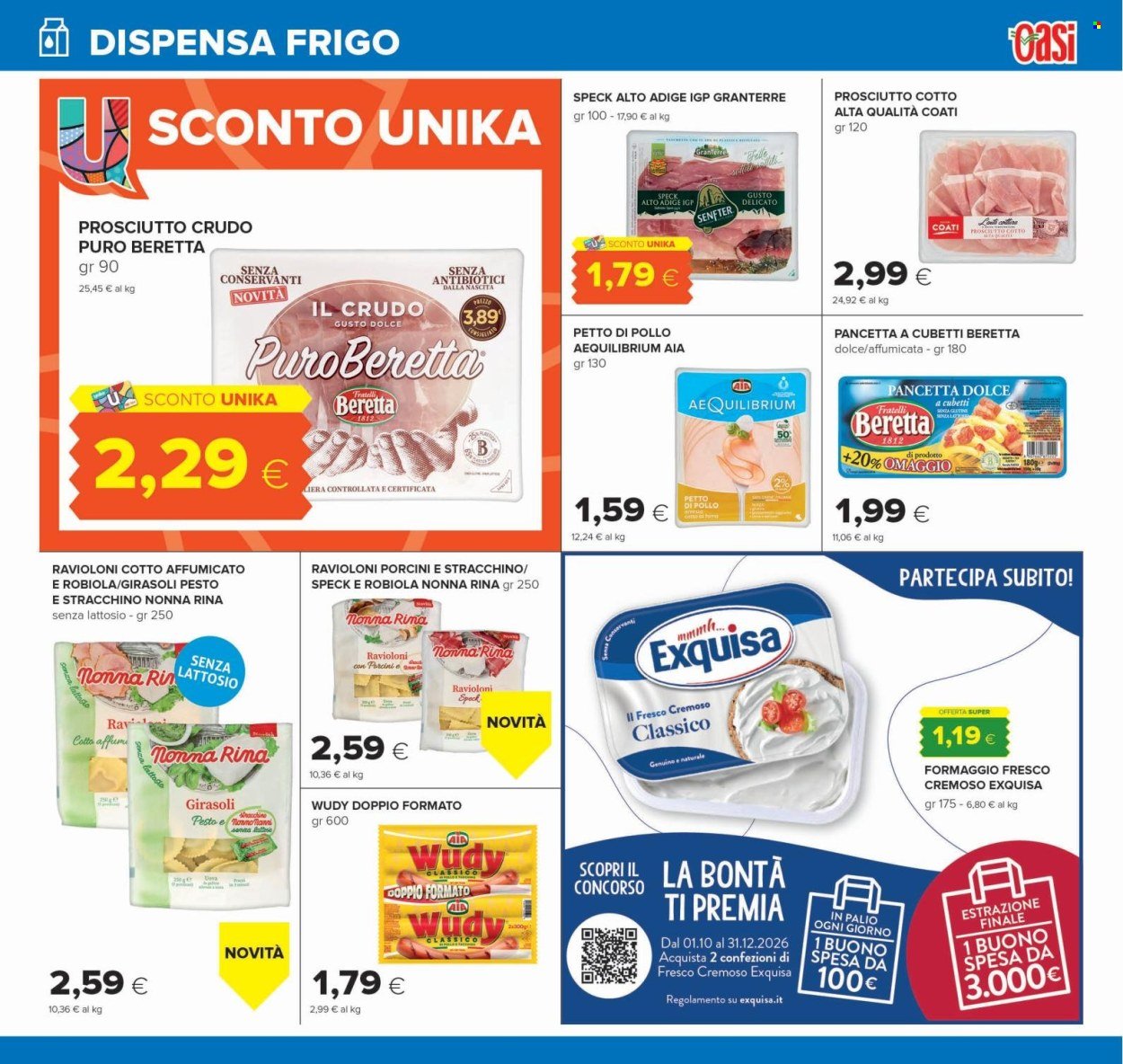 Volantino OASI - Da giovedì 22 ottobre 2026