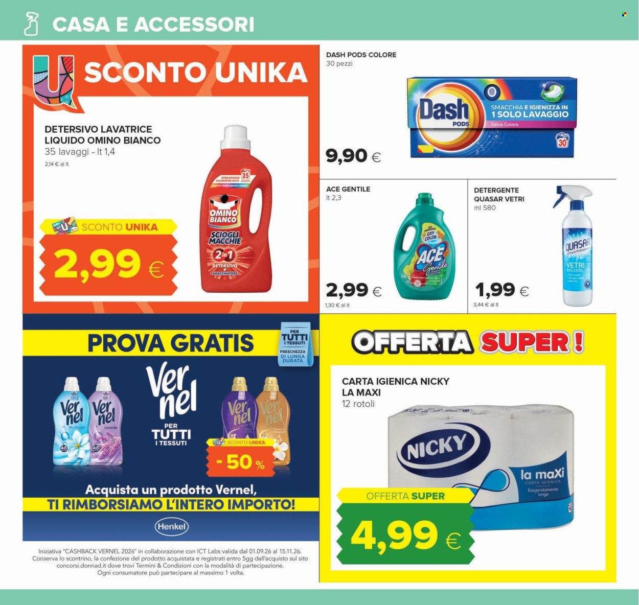 Volantino OASI - Da giovedì 22 ottobre 2026