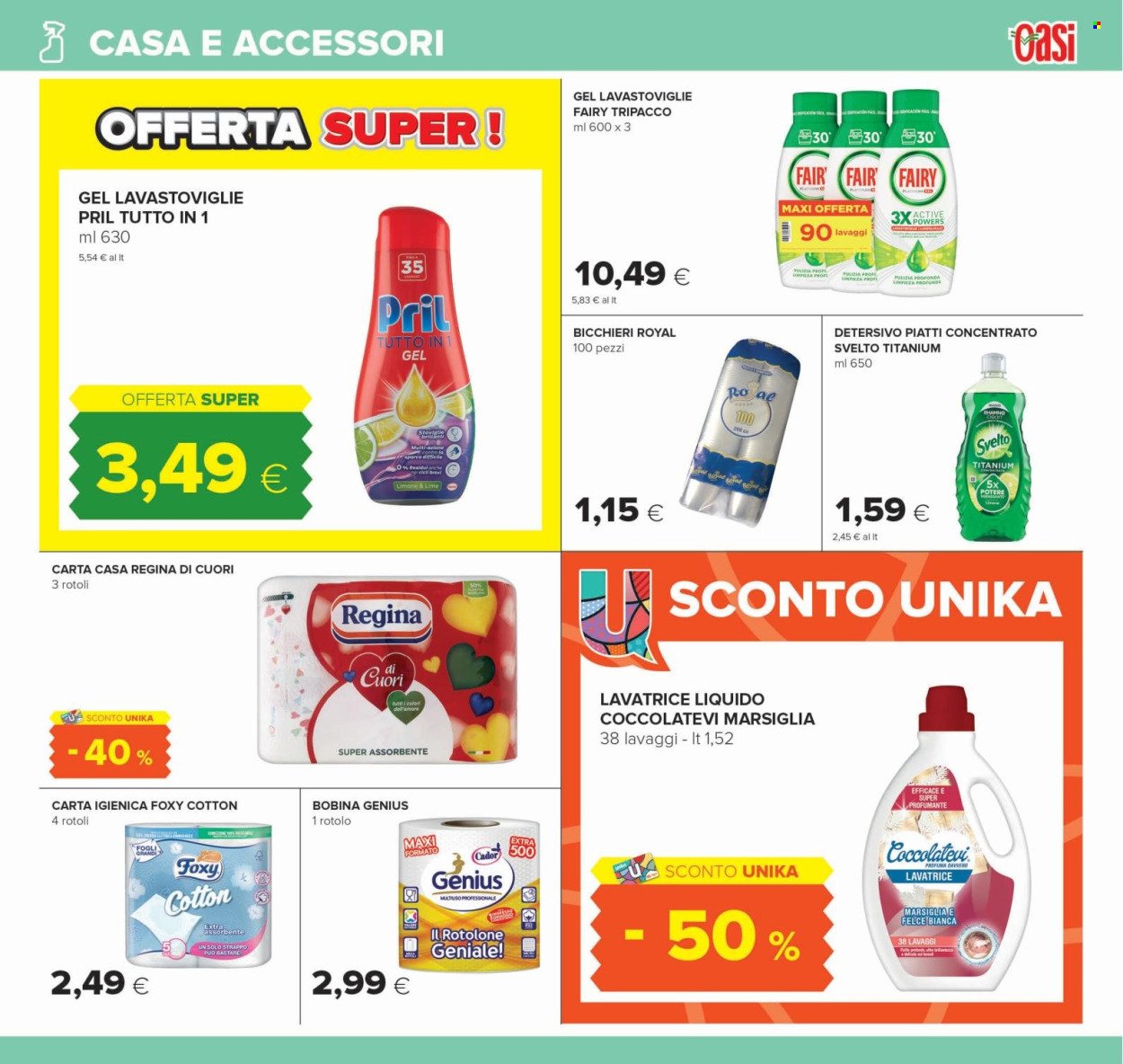 Volantino OASI - Da giovedì 22 ottobre 2026