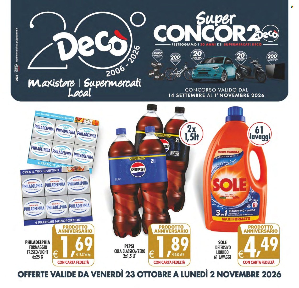 Volantino DECO - Da venerdì 23 ottobre 2026