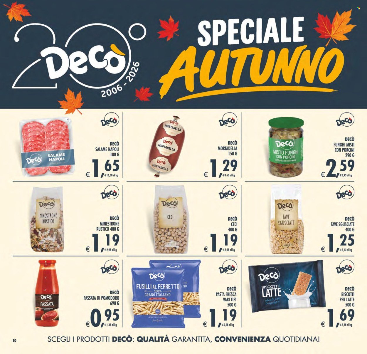 Volantino DECO - Da venerdì 23 ottobre 2026