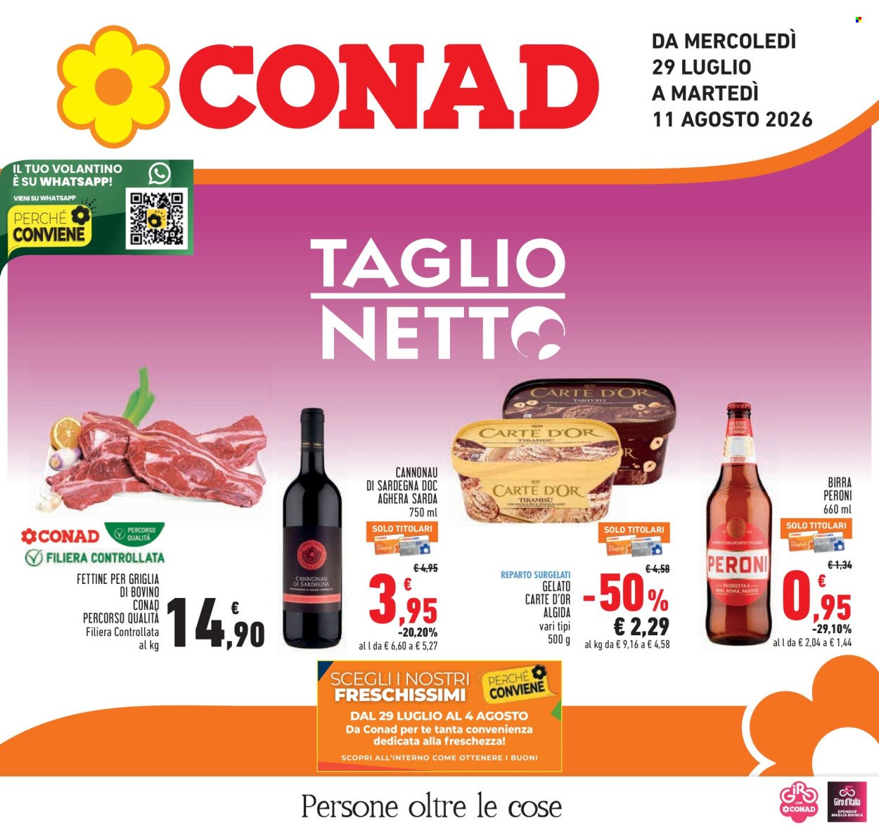 Volantino CONAD - TAGLIO NETTO
