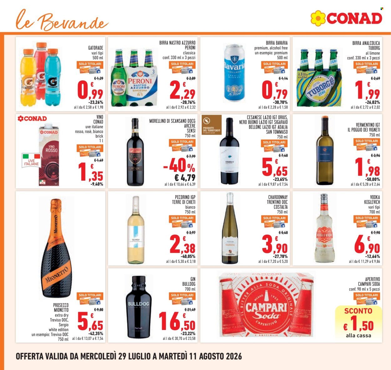 Volantino CONAD - TAGLIO NETTO