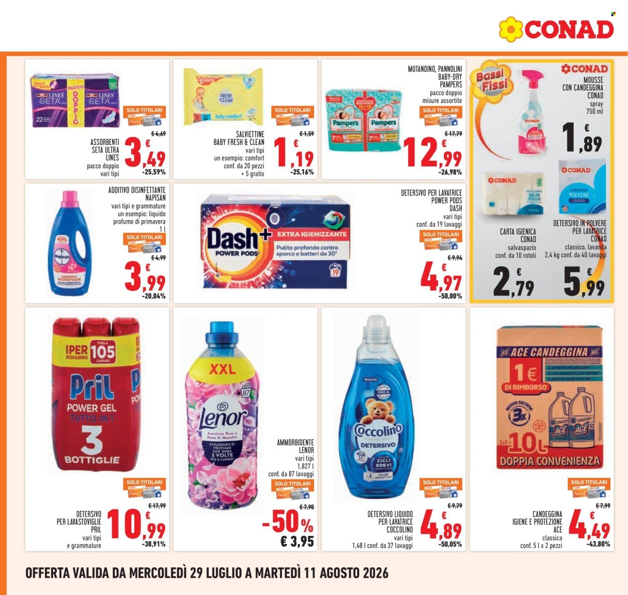 Volantino CONAD - TAGLIO NETTO