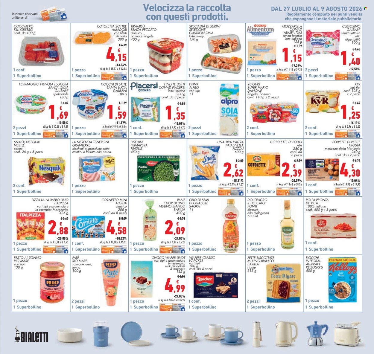 Volantino CONAD - TAGLIO NETTO
