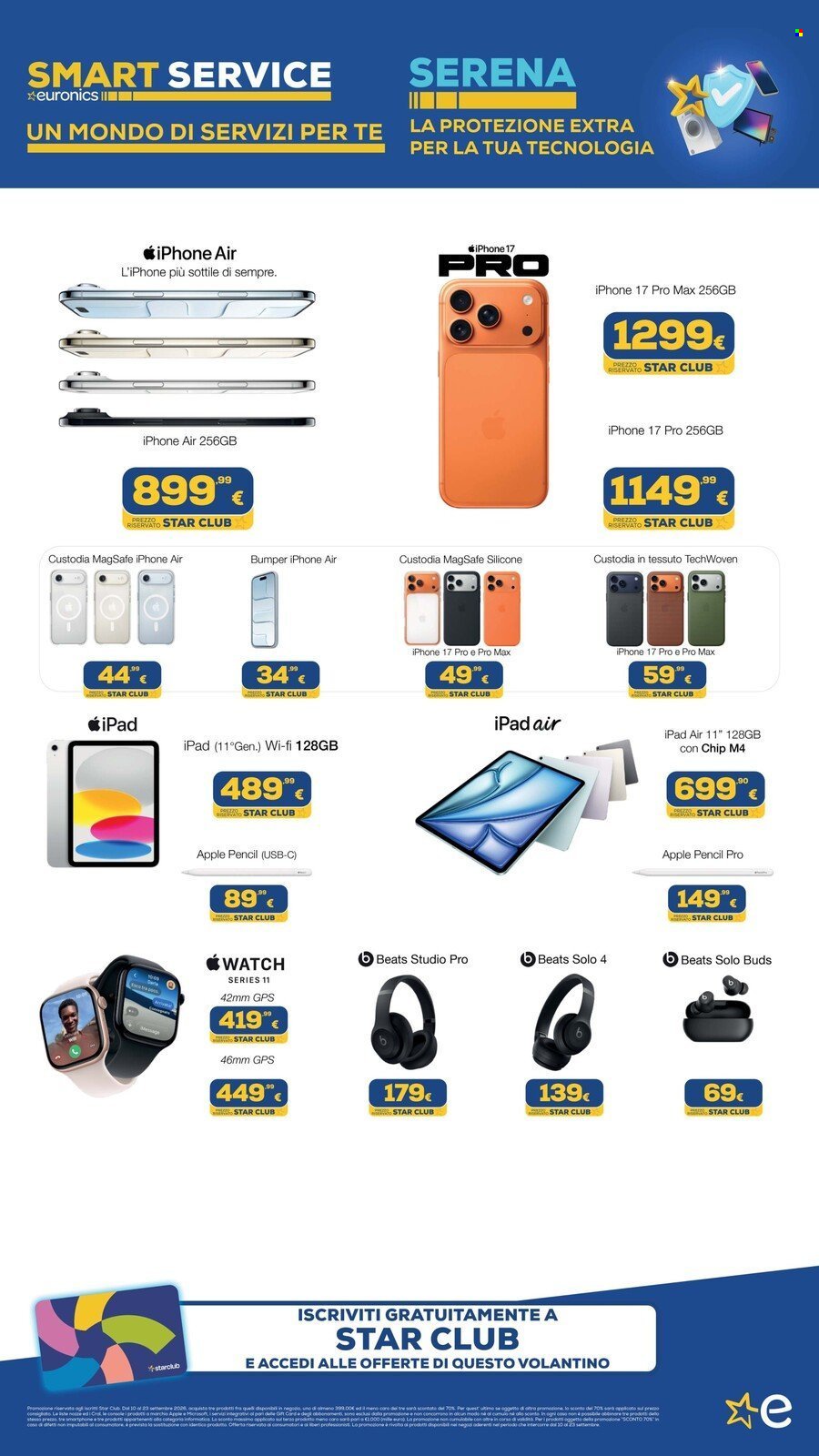 Volantino EURONICS - MENO 70 SUL TERZO PRODOTTO MENO CARO