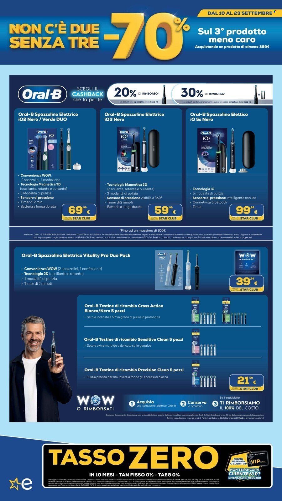 Volantino EURONICS - MENO 70 SUL TERZO PRODOTTO MENO CARO