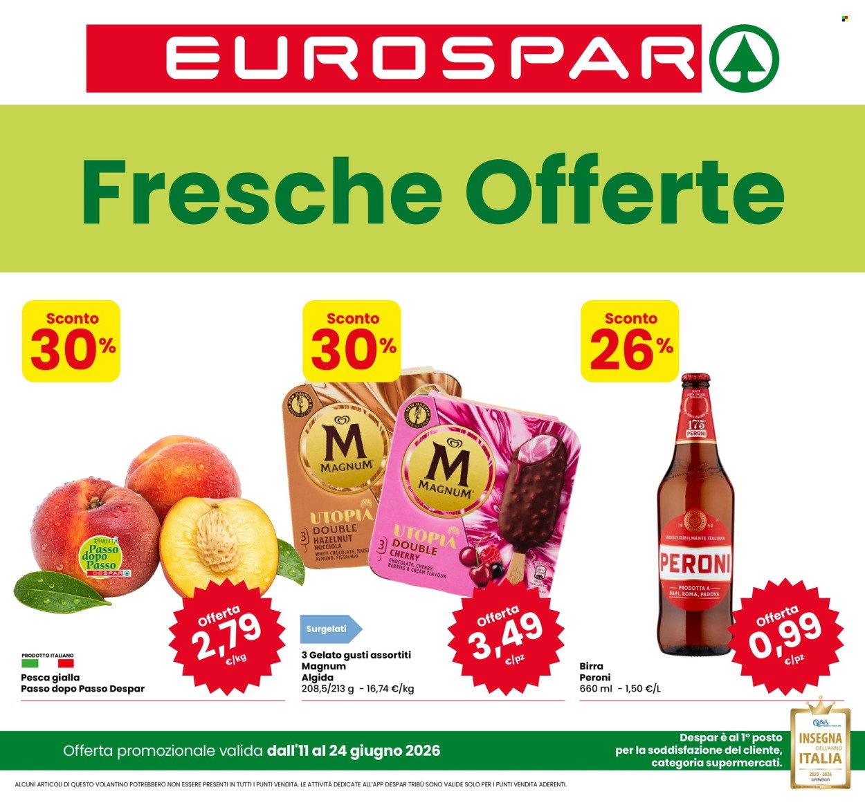Volantino EUROSPAR - Fresche Offerte