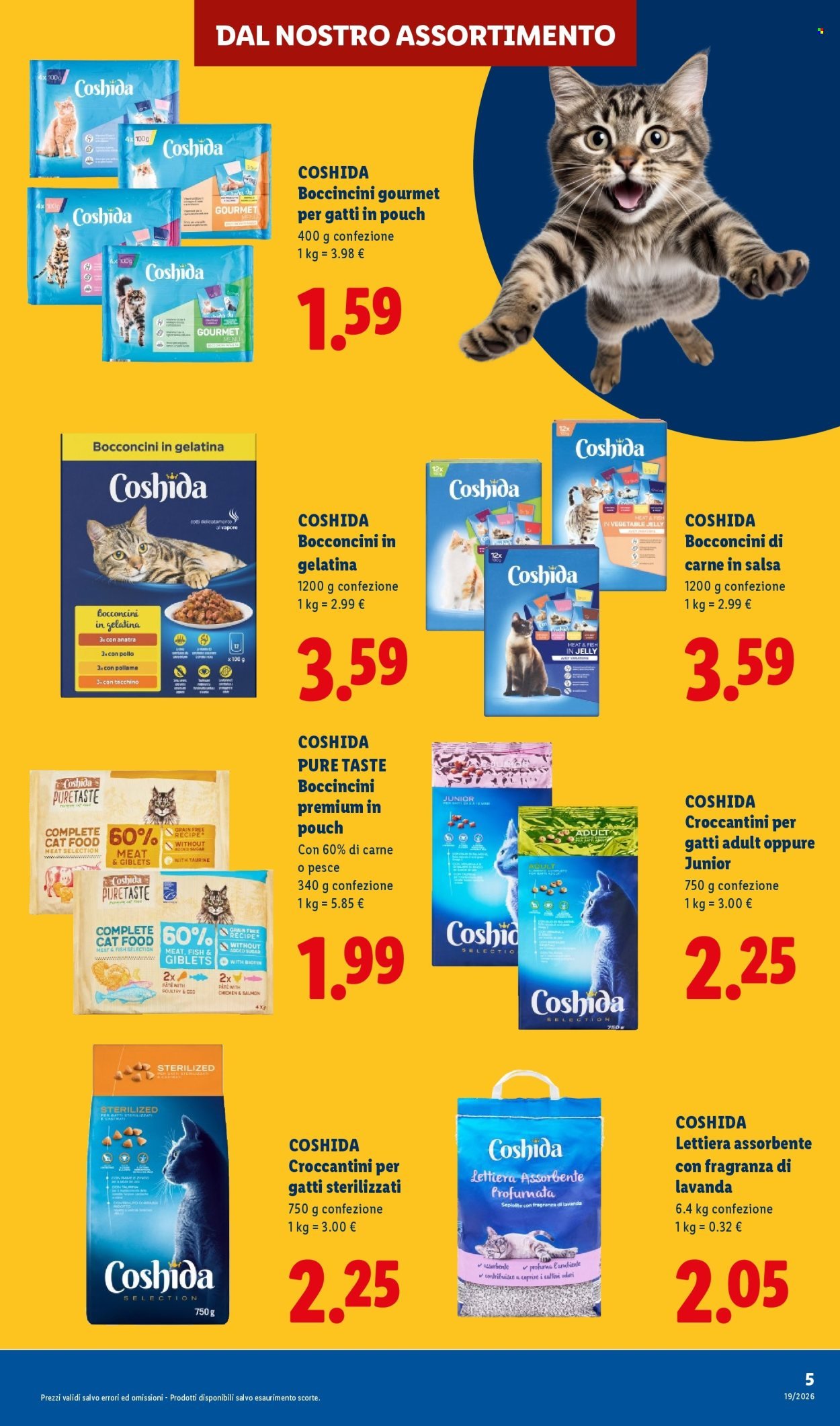 Volantino LIDL - Per i tuoi amici a 4 zampe